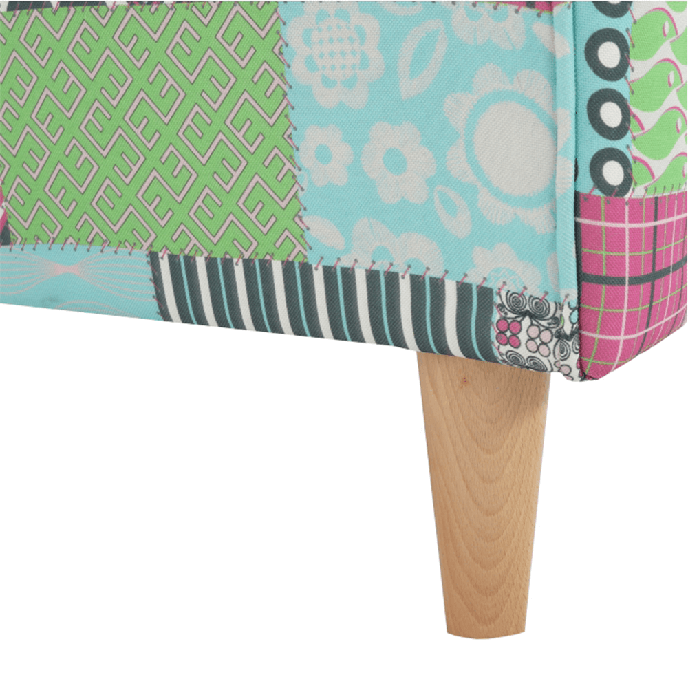 Fotoliu, material textil in stilul patchwork, CHARLOT — imaginea 10