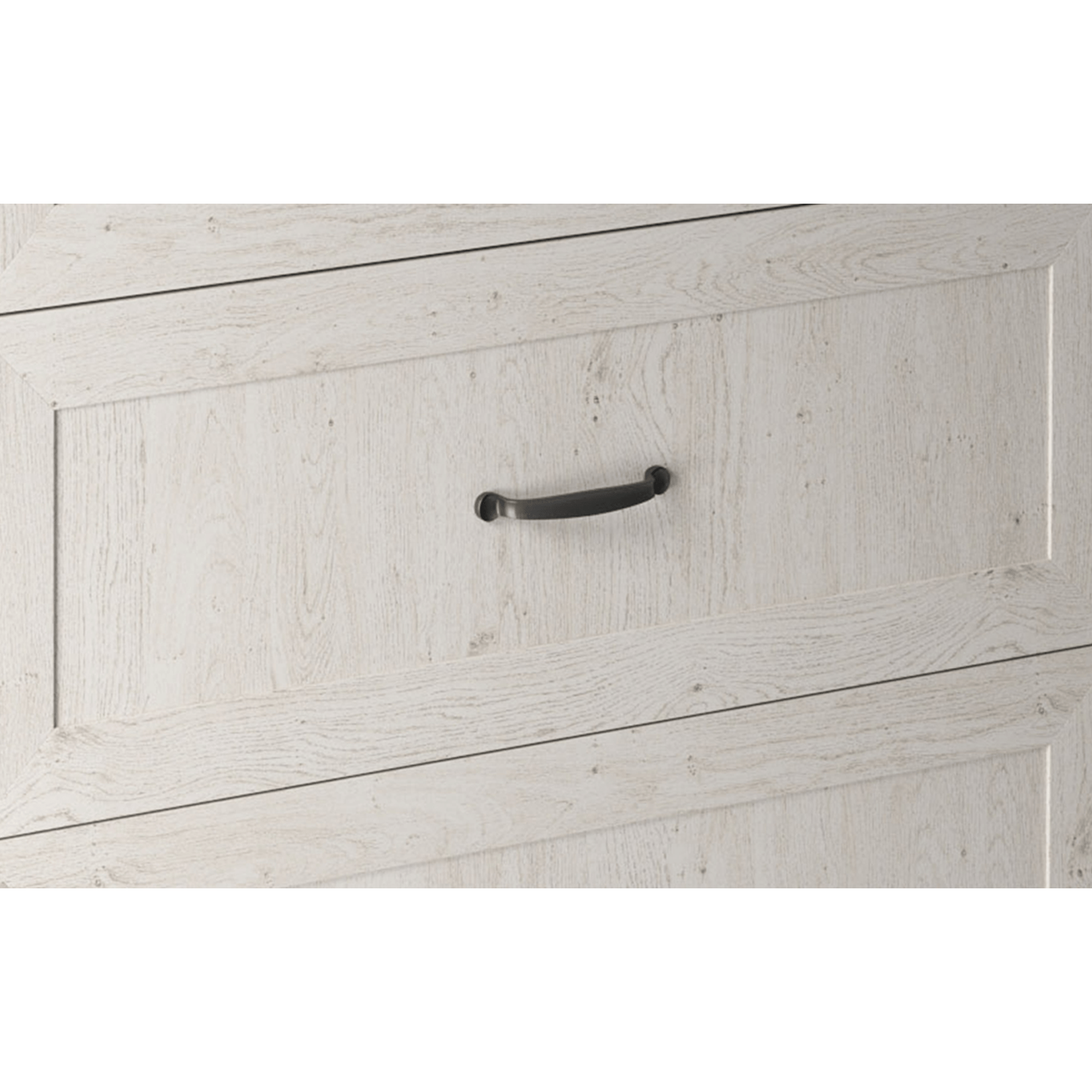 Dulap superior 1 usa cu geam, alb/pin nordic, ROYAL G60KSN — imaginea 8