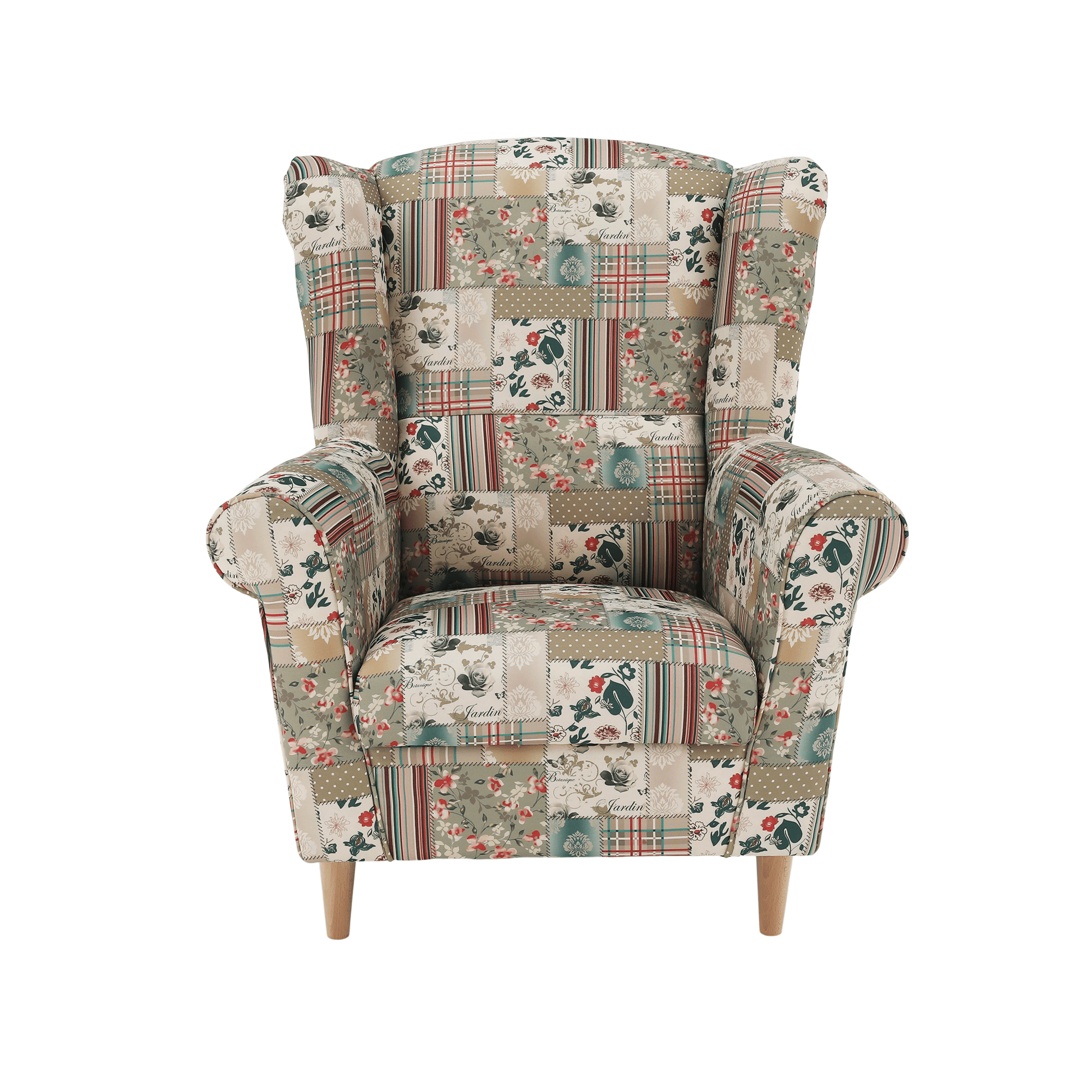 Fotoliu, material textil in stilul patchwork viorica 1, CHARLOT — imaginea 14