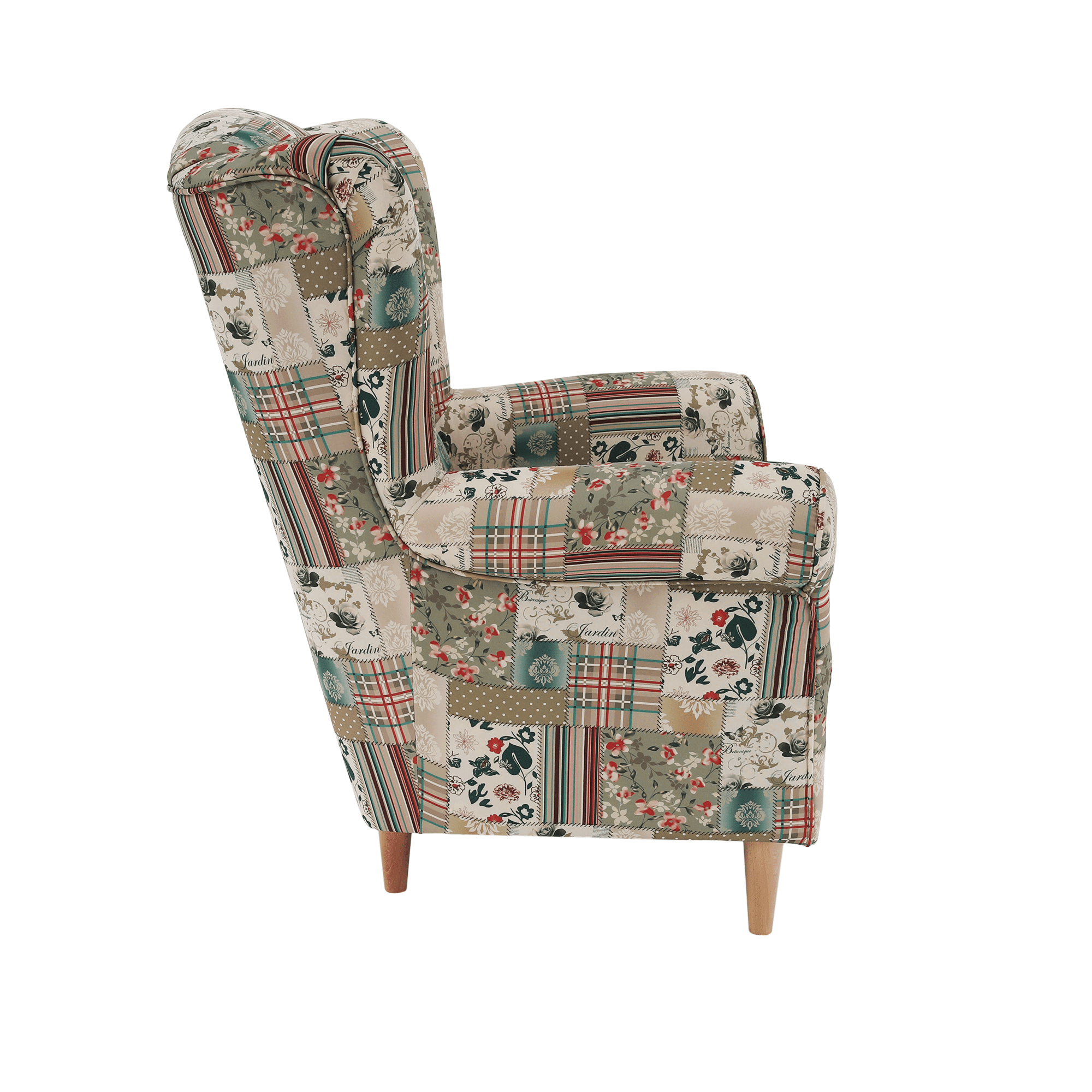 Fotoliu, material textil in stilul patchwork viorica 1, CHARLOT — imaginea 15