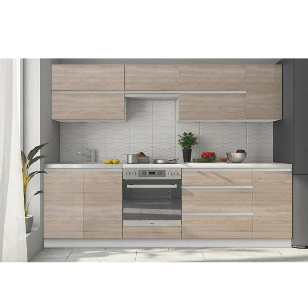 Dulap inferior cu 2 usi, stejar sonoma, LINE — imaginea 6
