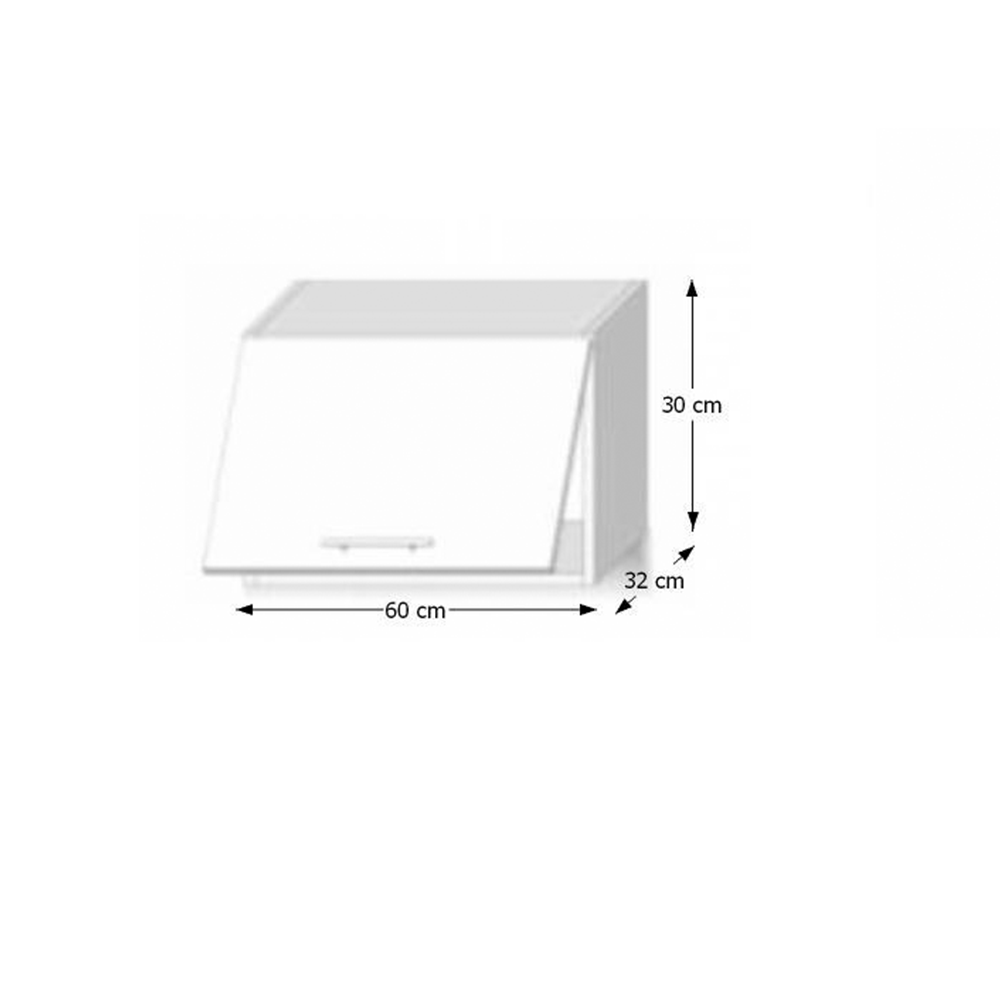 Dulap superior cu usa orizontala — imaginea 2