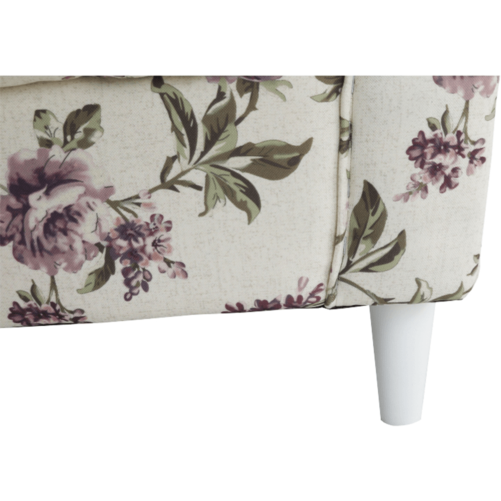 Fotoliu cu taburet, material textil rose 18, ASTRID — imaginea 5