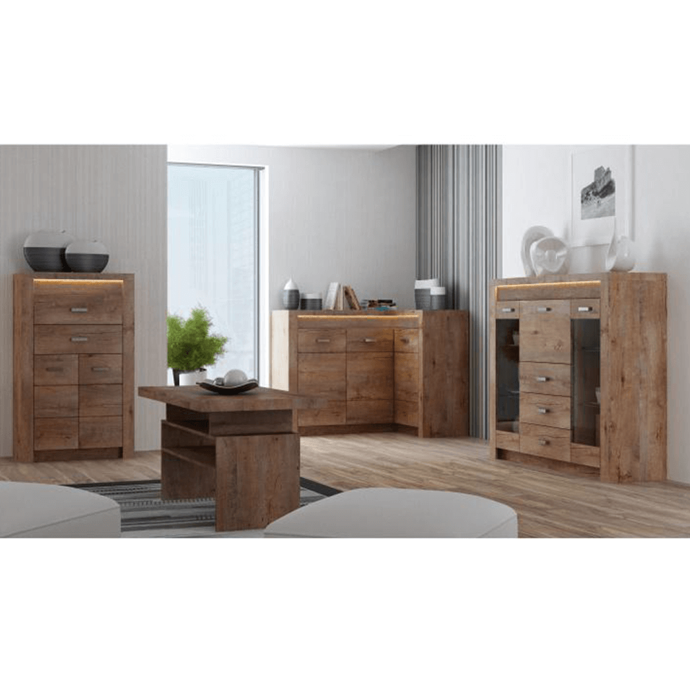 Masuta cafea, frasin deschis, INFINITY I-13 — imaginea 3