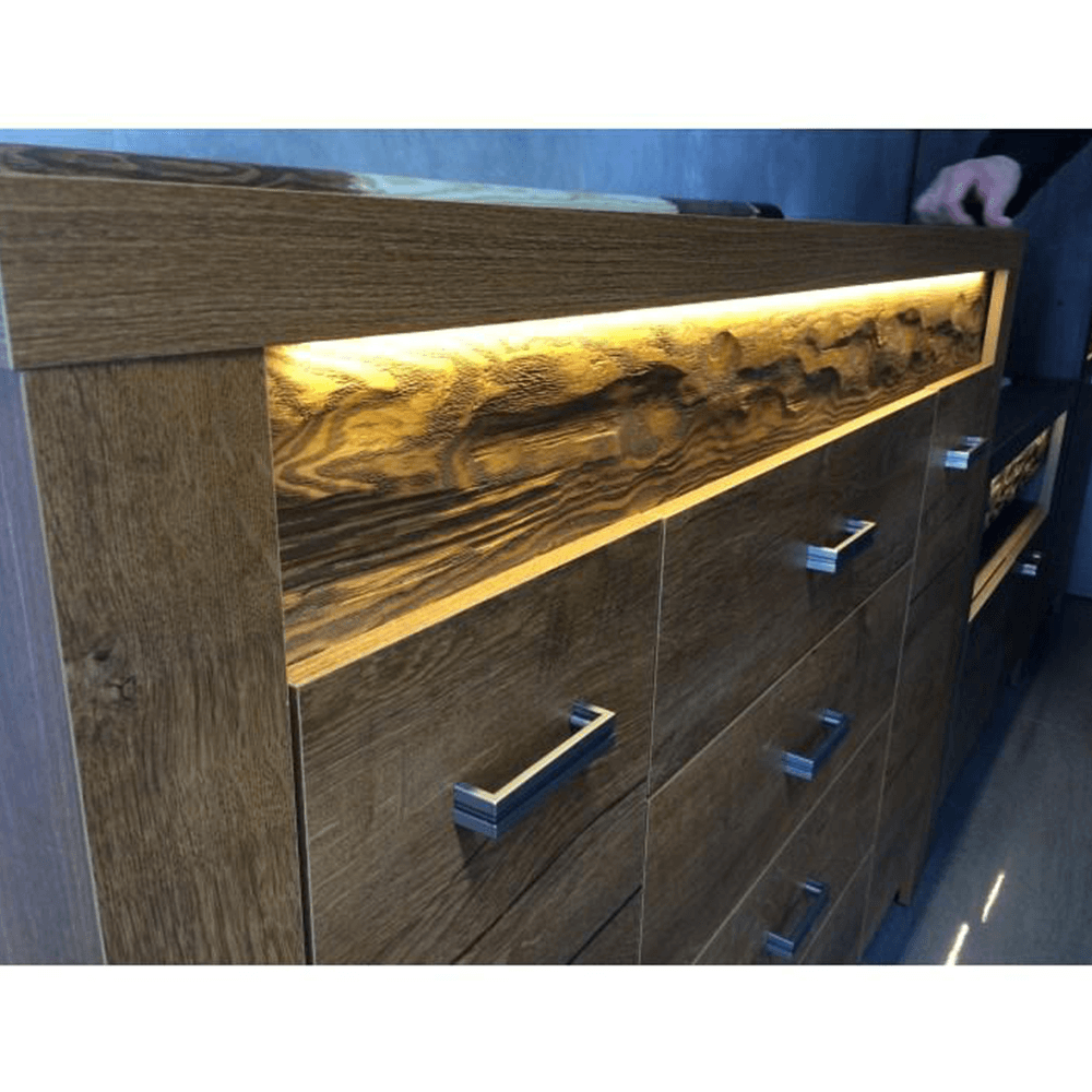 Masuta cafea, frasin inchis, INFINITY I-13 — imaginea 2