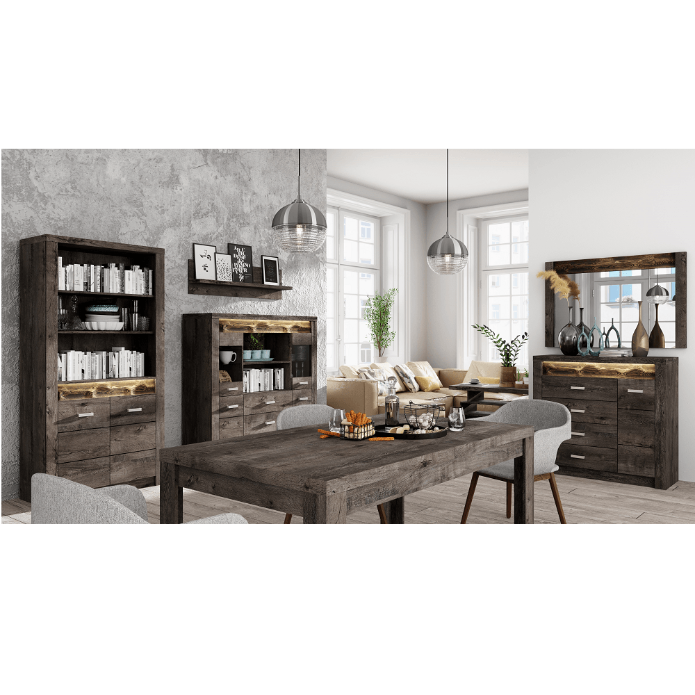 Masuta cafea, frasin inchis, INFINITY I-13 — imaginea 5