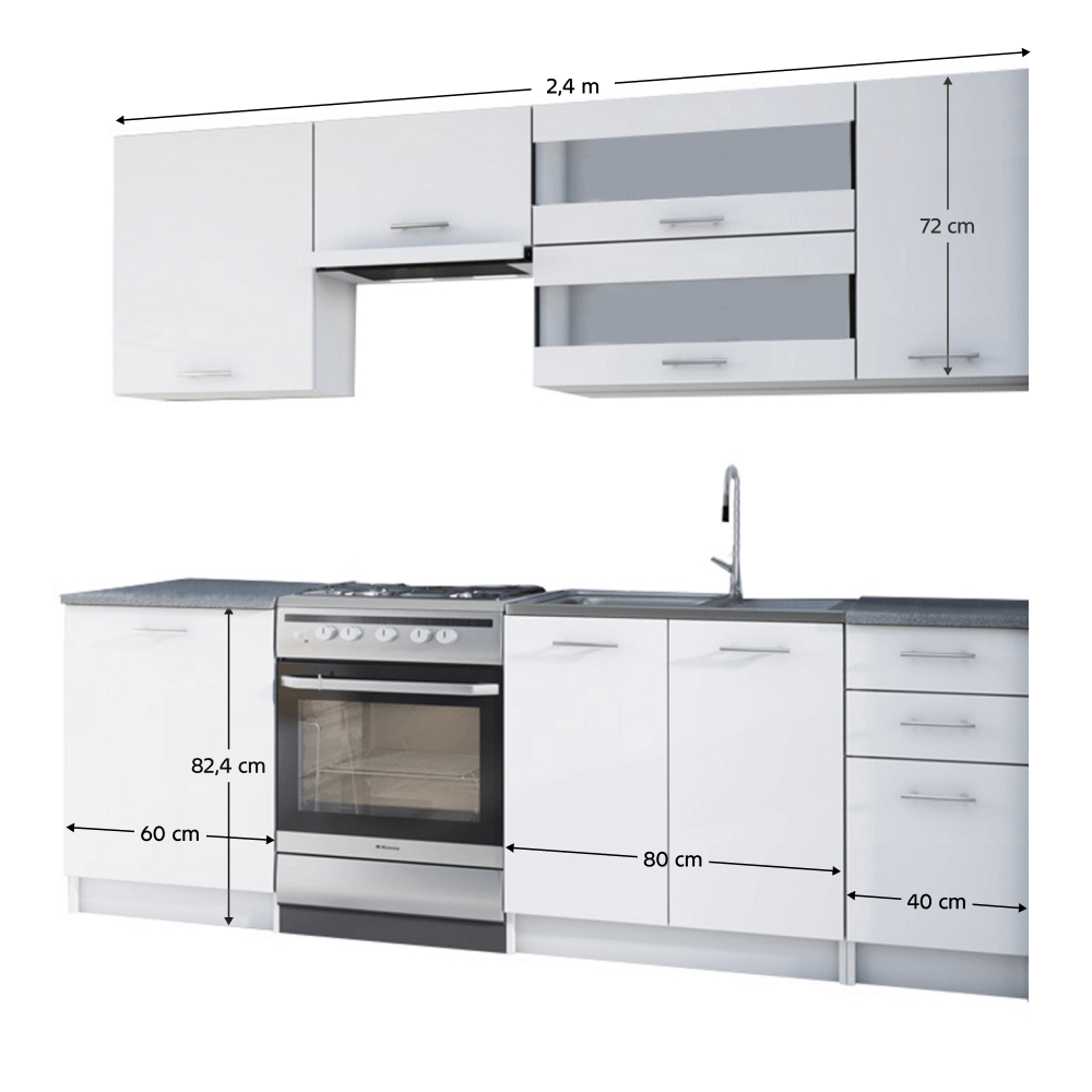 Ansamblu bucatarie 2,4 m — imaginea 5