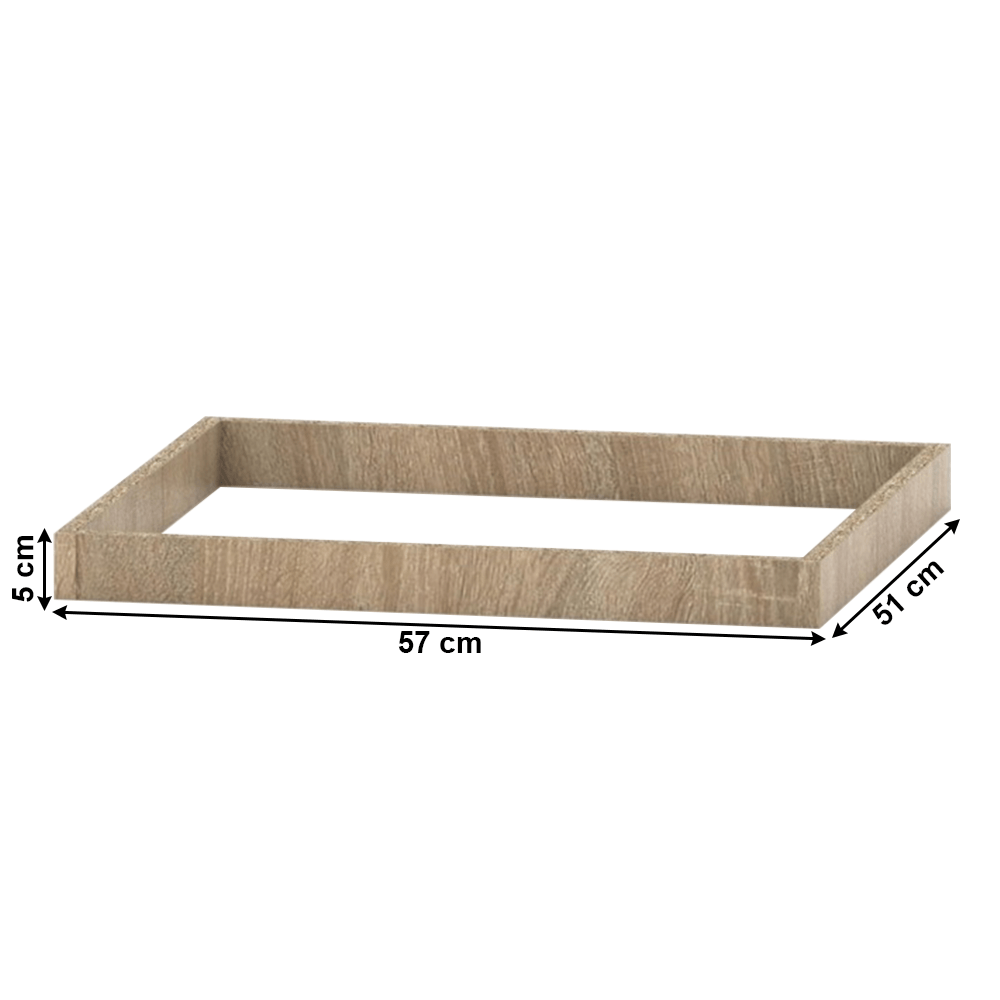 Plinta pentru dulap, stejar sonoma, TEMPO ASISTENT NEW 032 — imaginea 5