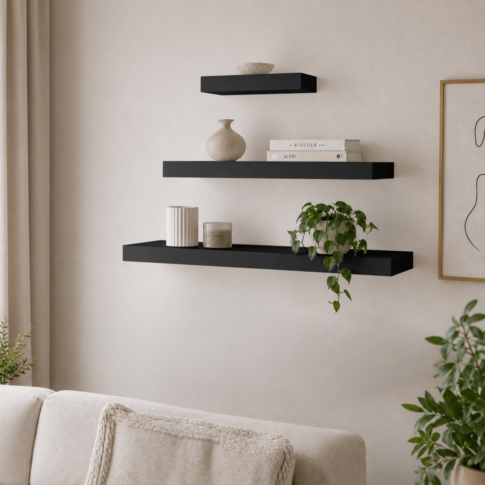 Polita, negru lucios, 30x25, GANA FY 11044-5 — imaginea 3