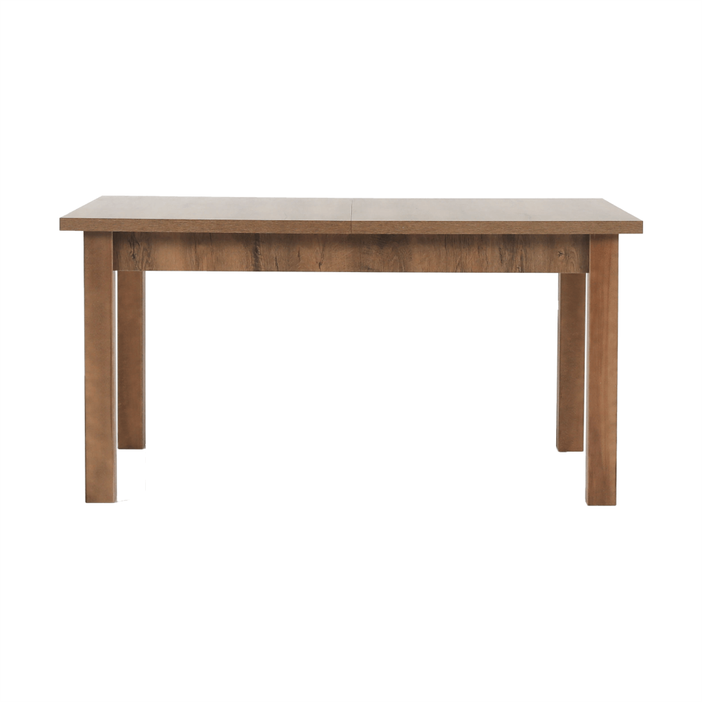 Masa extensibila pentru dining, stejar lefkas inchis, 160-203x90 cm, MONTANA STW — imaginea 8