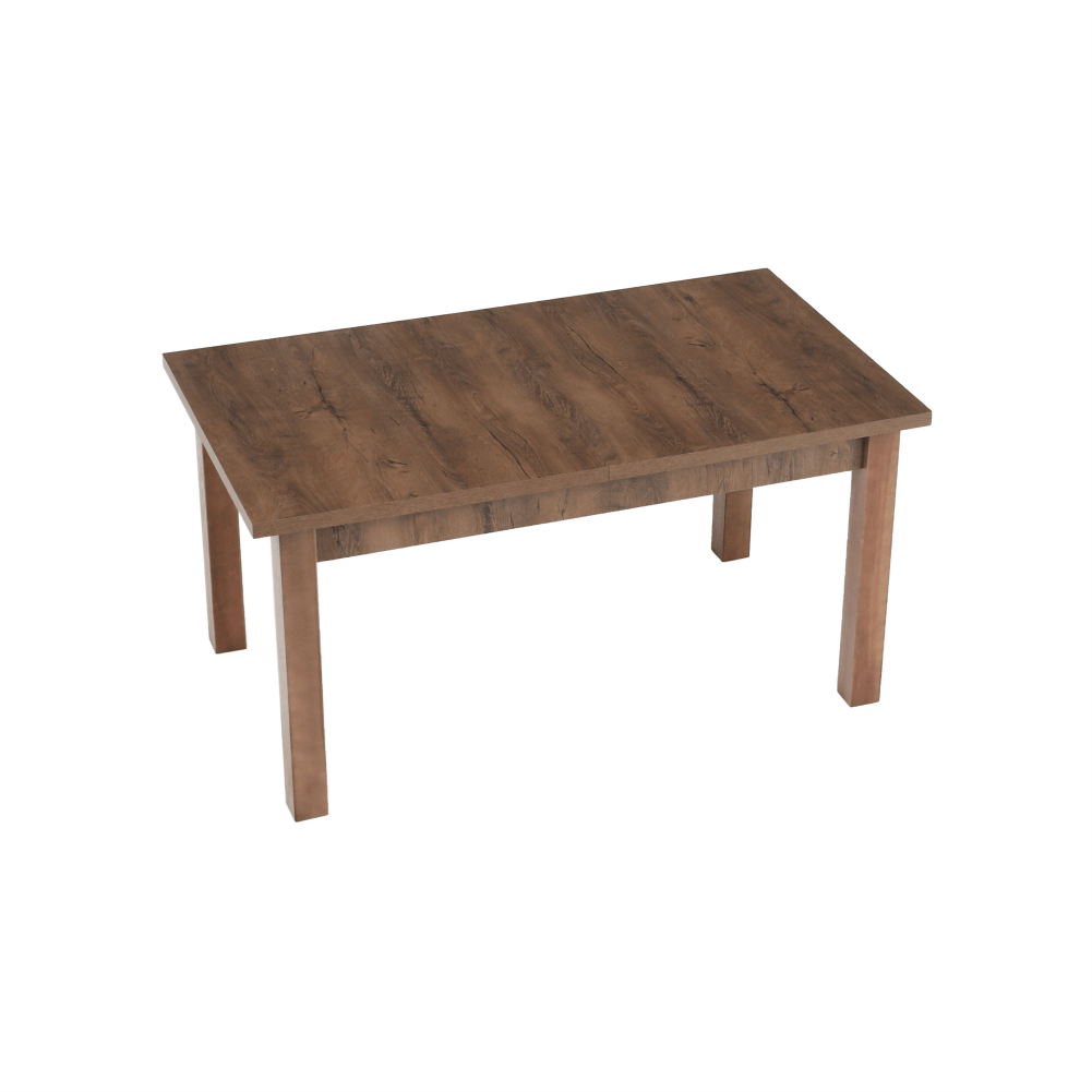 Masa extensibila pentru dining, stejar lefkas inchis, 160-203x90 cm, MONTANA STW — imaginea 11