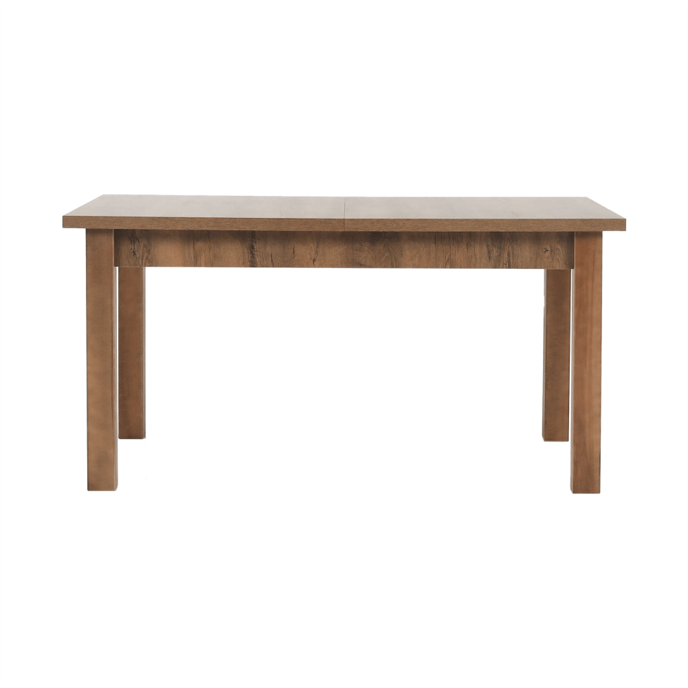 Masa extensibila pentru dining, stejar lefkas inchis, 160-203x90 cm, MONTANA STW — imaginea 18