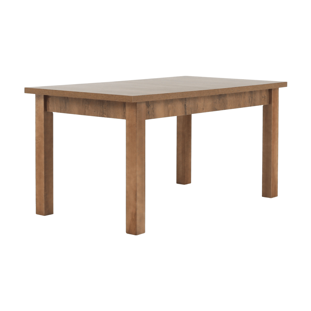 Masa extensibila pentru dining, stejar lefkas inchis, 160-203x90 cm, MONTANA STW — imaginea 19