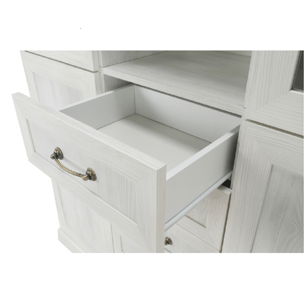 Vitrina, pin nordic/stejar salbatic, ROYAL W2D — imaginea 5