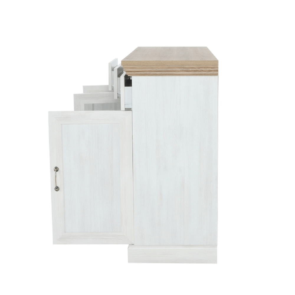 Comoda cu trei usi, pin nordic/stejar salbatic, ROYAL K1S — imaginea 7