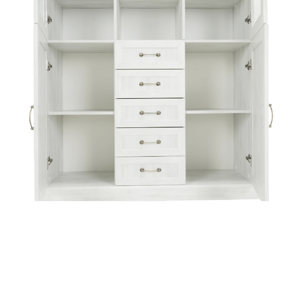 Vitrina, pin nordic/stejar salbatic, ROYAL W2D — imaginea 14