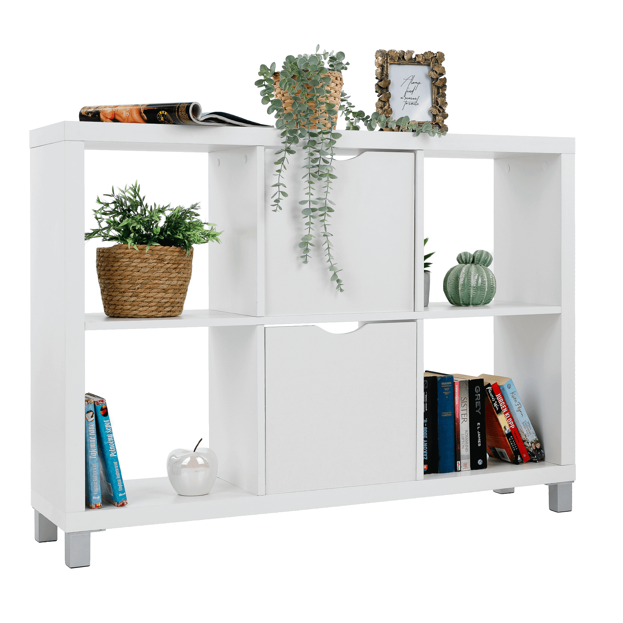 Dulap biblioraft, alb, TOFI 4 NEW — imaginea 11