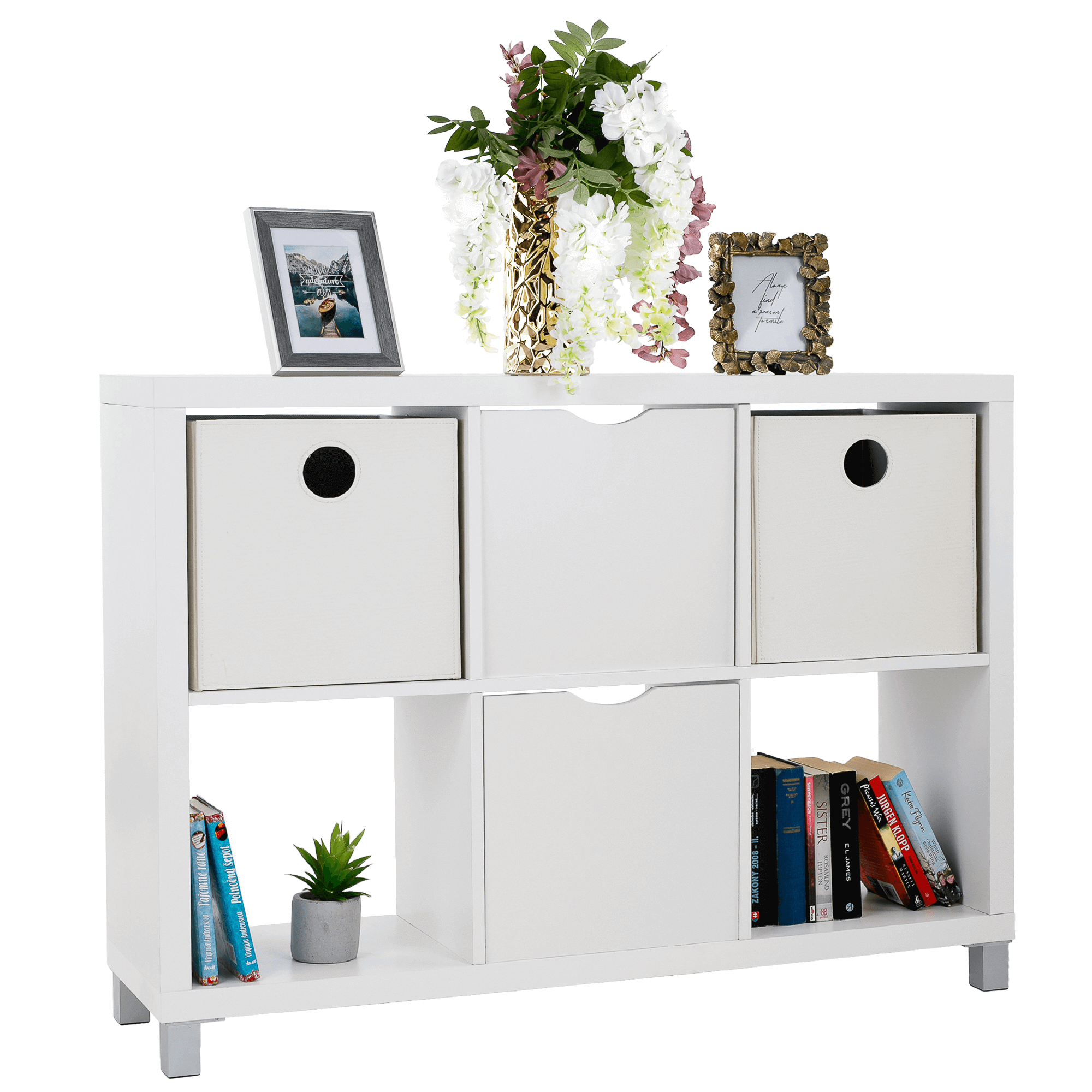 Dulap biblioraft, alb, TOFI 4 NEW — imaginea 12
