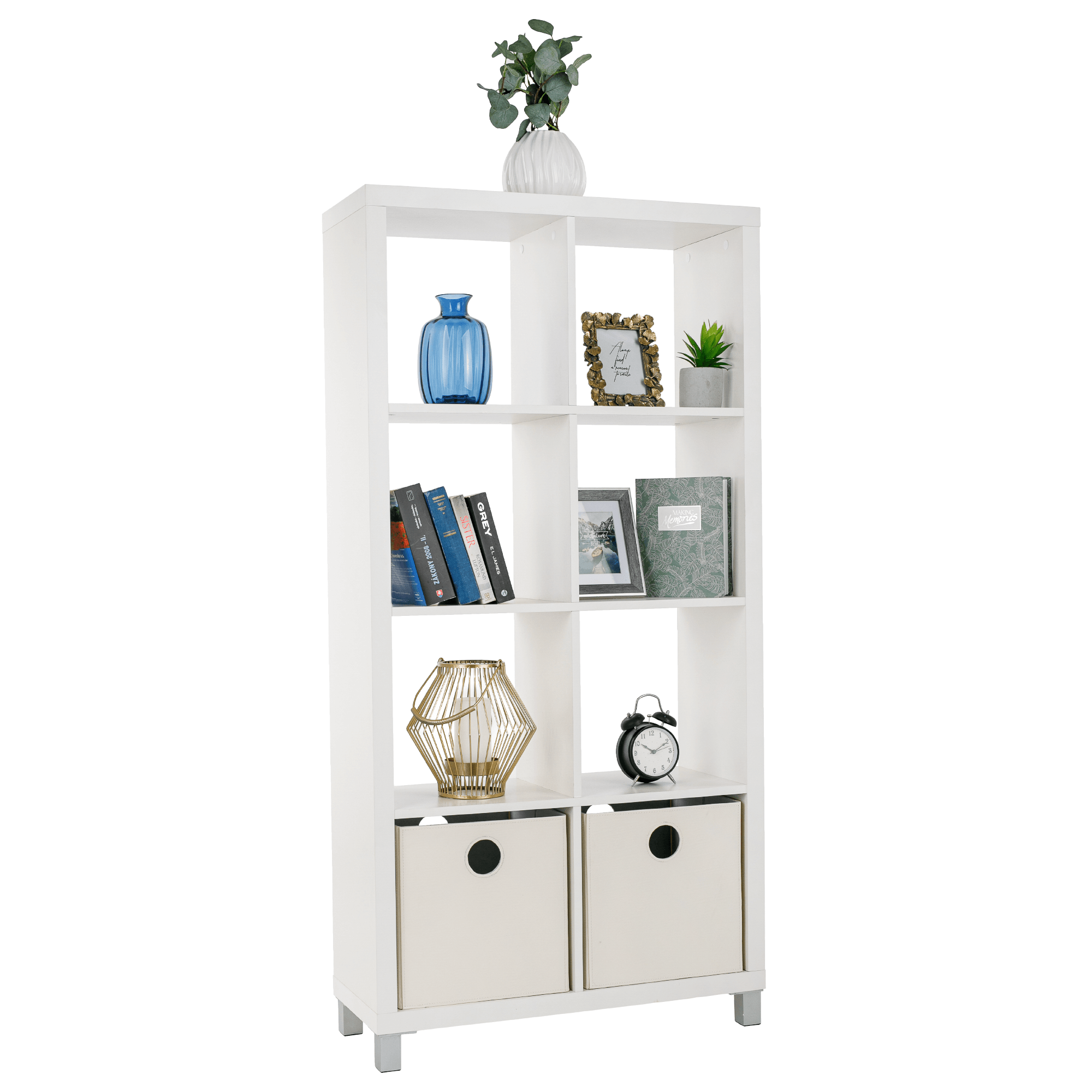 Dulap biblioraft, alb, TOFI 3 NEW — imaginea 9