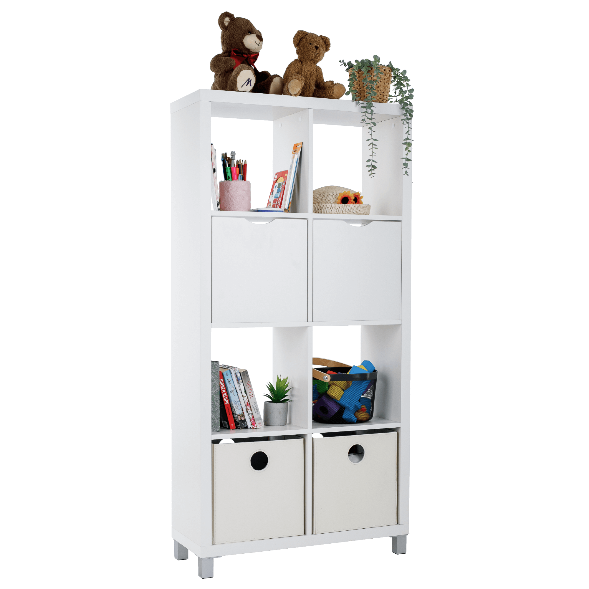 Dulap biblioraft, alb, TOFI 3 NEW — imaginea 10