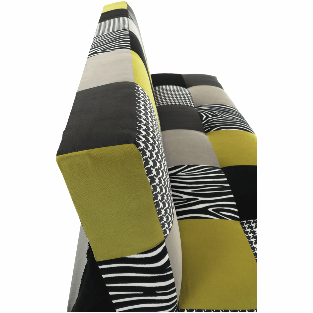 Canapea, textil roz/gri/neagra, ALABAMA — imaginea 19