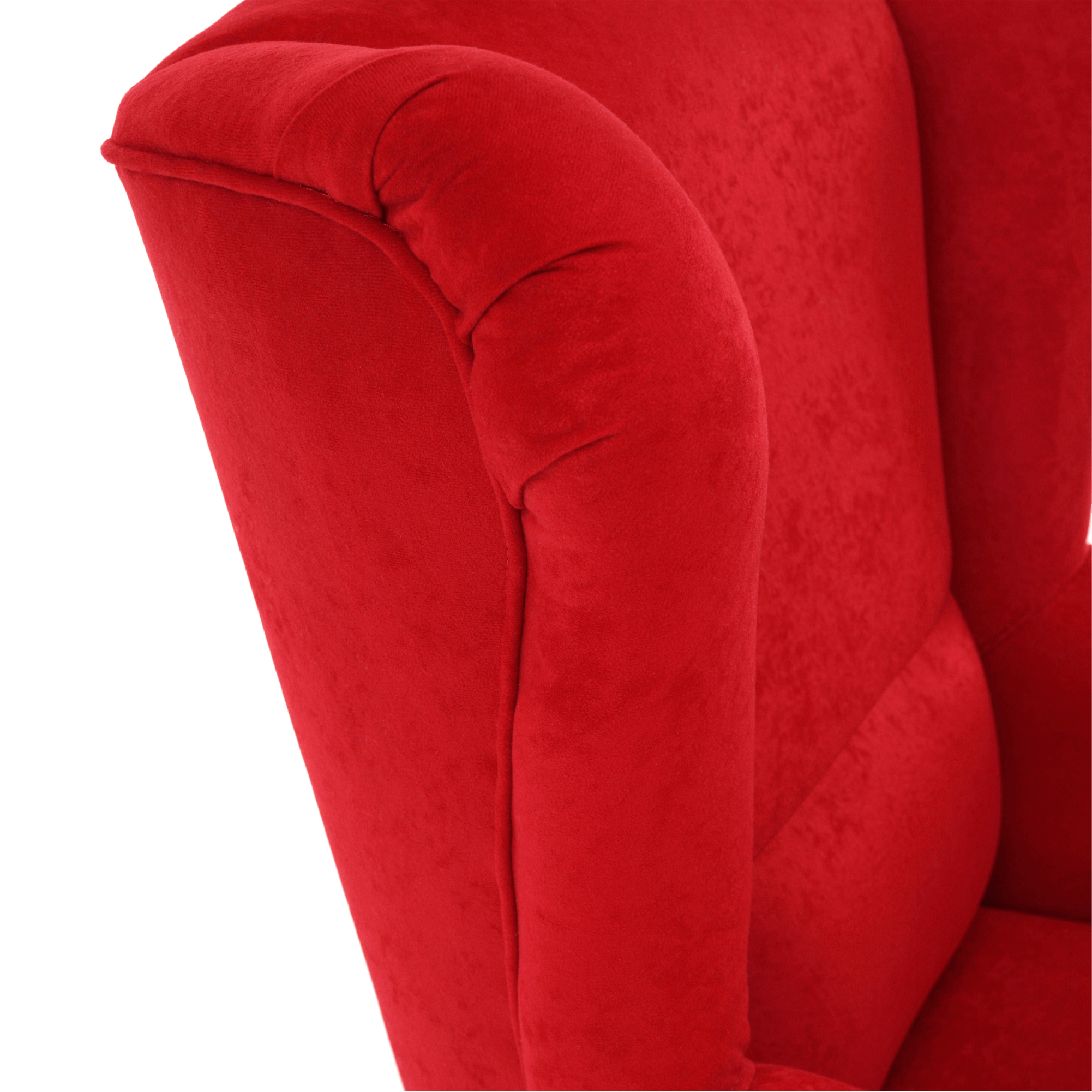 Fotoliu, textil rosu, CHARLOT — imaginea 7