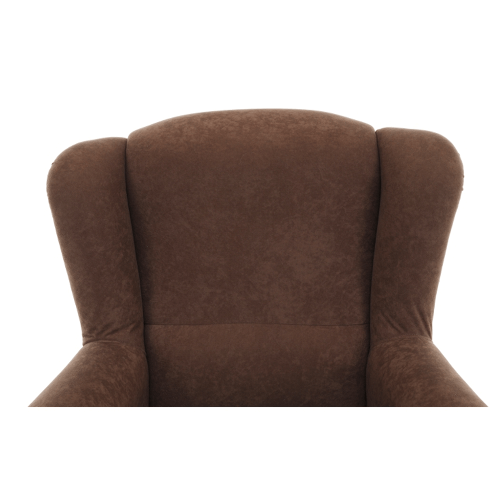 Fotoliu, textil maro, CHARLOT — imaginea 9