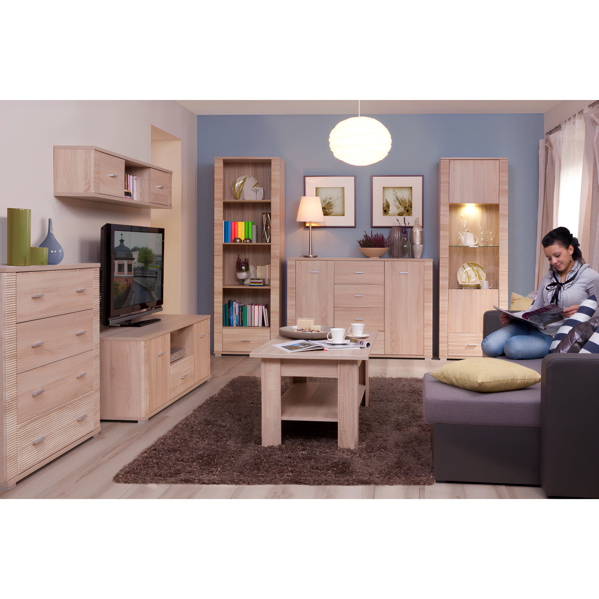 Scrin tip 11, stejar sonoma, GRAND — imaginea 3