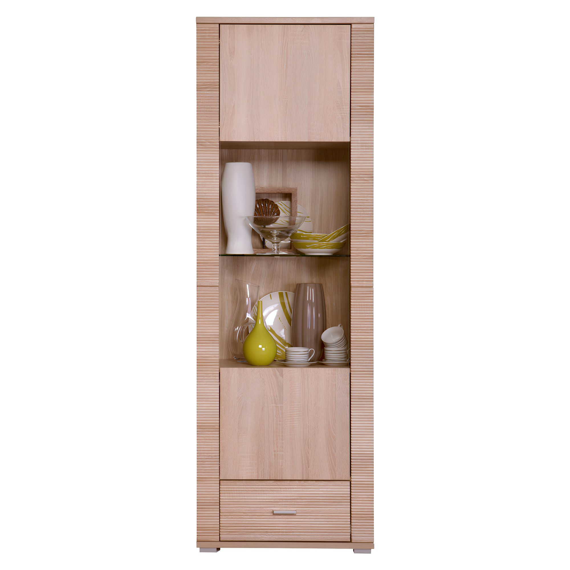 Vitrina tip 5, stejar sonoma, GRAND — imaginea 5
