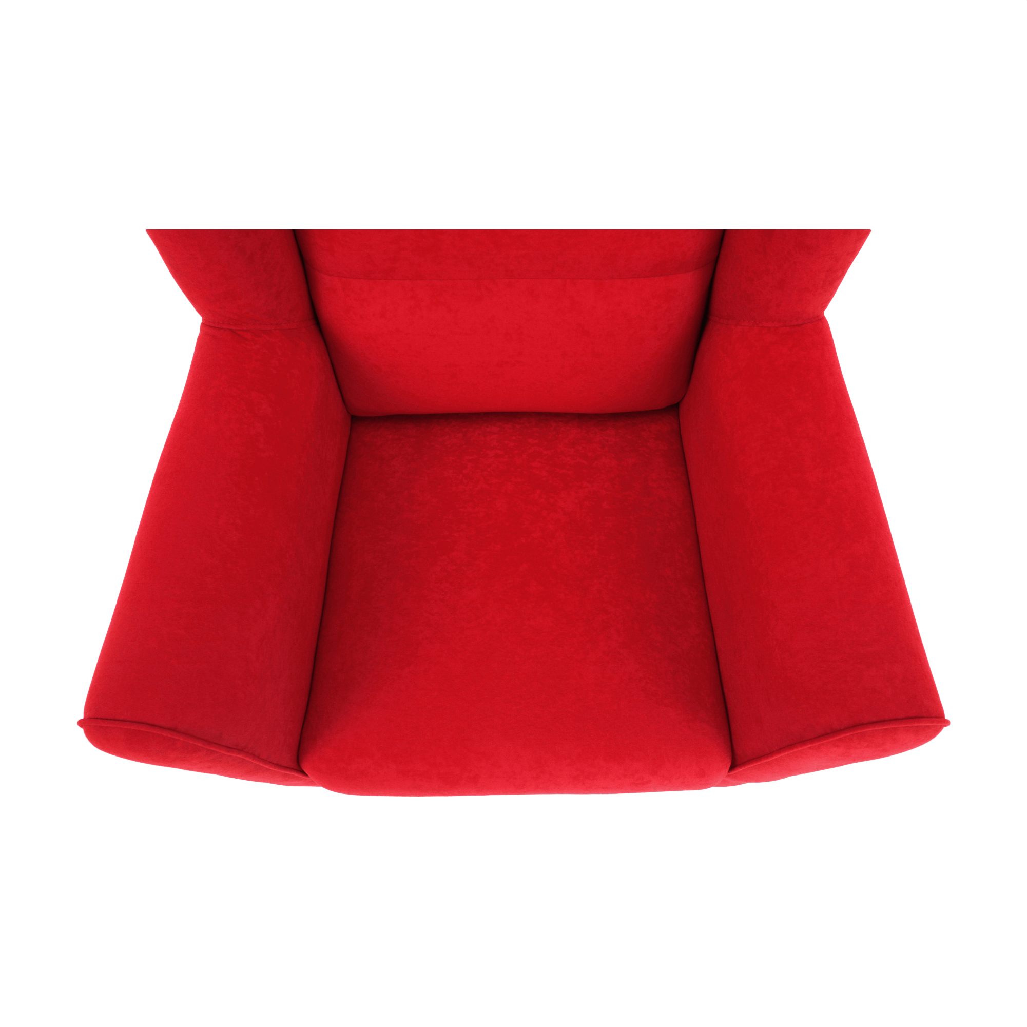 Fotoliu, textil rosu, CHARLOT — imaginea 13