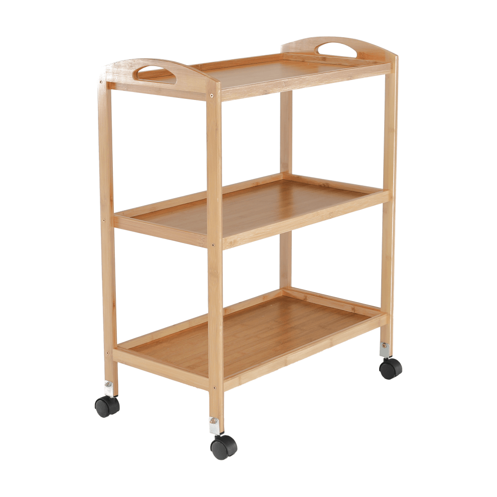 Carucior de servire, natural, MARSEL — imaginea 10
