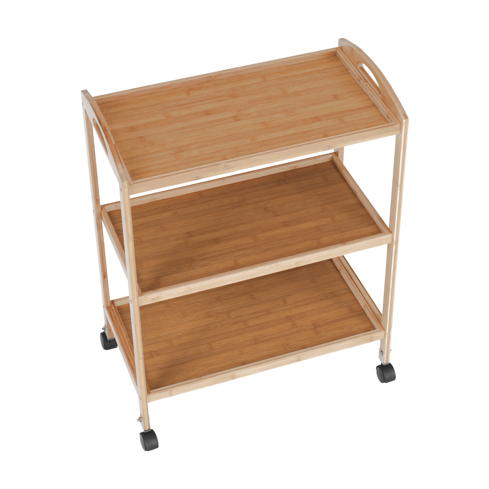 Carucior de servire, natural, MARSEL — imaginea 13