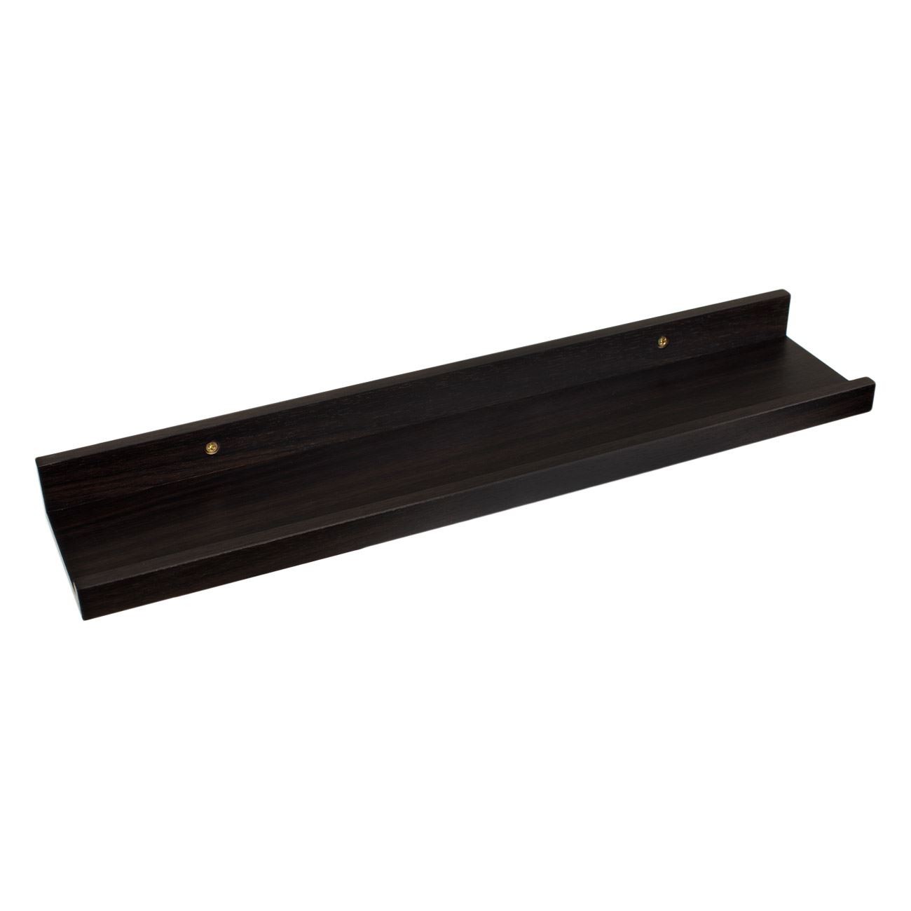 Raft suspendat de perete, MDF, Maro, 48x10x4 cm — imaginea 2
