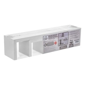 Set 3 Rafturi Suspendate MDF Albe pentru Perete, Design Modern — imaginea 5