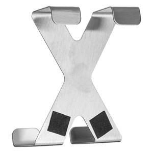 Carlige din Otel Inoxidabil pentru Usa si Dulapuri, 2 buc, 5x6.5 cm — imaginea 2