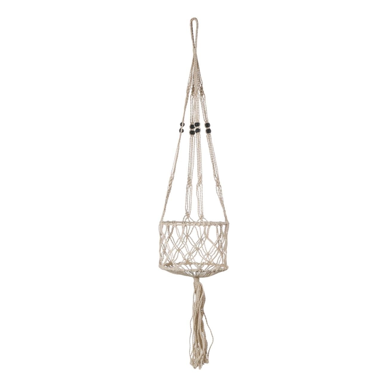 Suport Suspendabil Macrame pentru Ghiveci - Stil Boho — imaginea 2