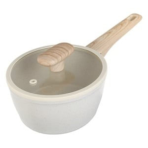 Cratiță Antiaderentă cu Finisaj Ceramic și Capac, 16 cm, 1L — imaginea 3