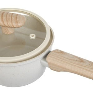 Cratiță Antiaderentă cu Finisaj Ceramic și Capac, 16 cm, 1L — imaginea 4