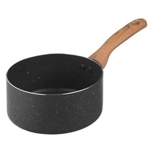 Oală cu mâner efect de lemn, 16 cm, antiaderentă, pentru toate tipurile de plite — imaginea 4