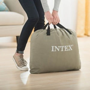 Saltea gonflabila cu pompa incorporata, 99x42x191cm, neagra — imaginea 3