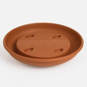 Farfurie Teracota cu Roti și Scurgere pentru Ghiveci — imaginea 3