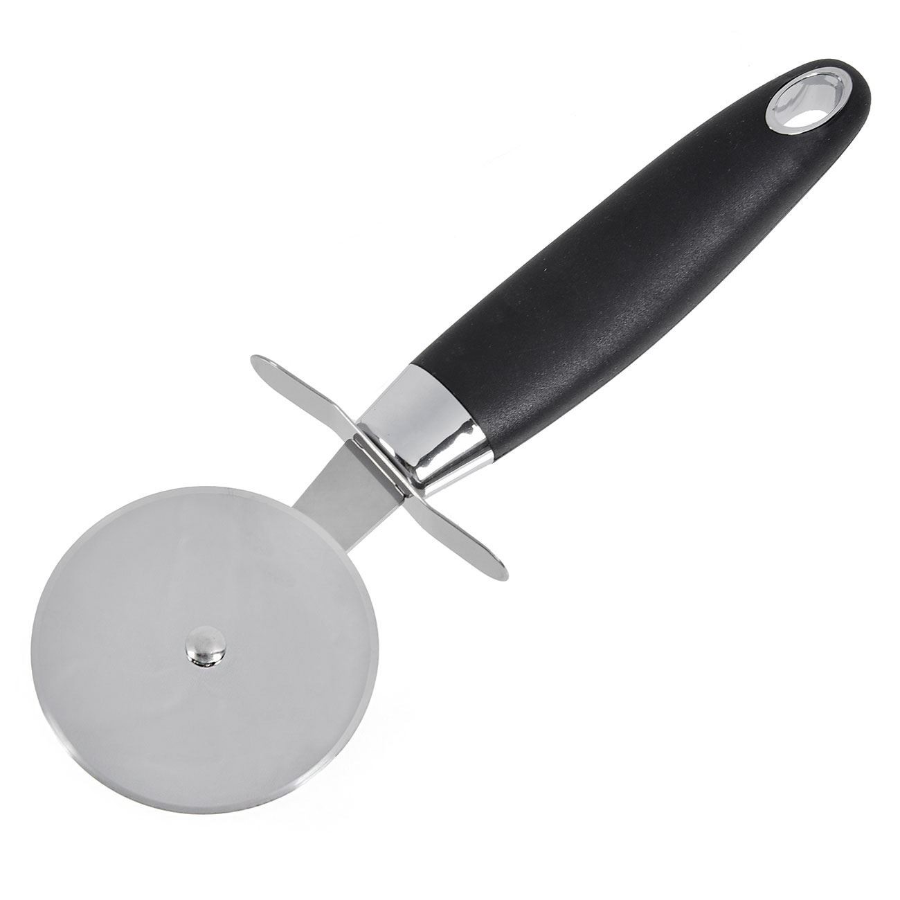 Cutit Pizza Otel Inoxidabil cu Maner Negru 21cm — imaginea 3