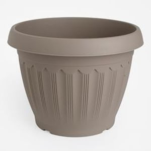 Ghiveci pentru flori din plastic, Mocca, Ø27,5x20cm, 7L — imaginea 2