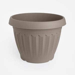 Ghiveci pentru flori din plastic, Mocca, Ø27,5x20cm, 7L — imaginea 3