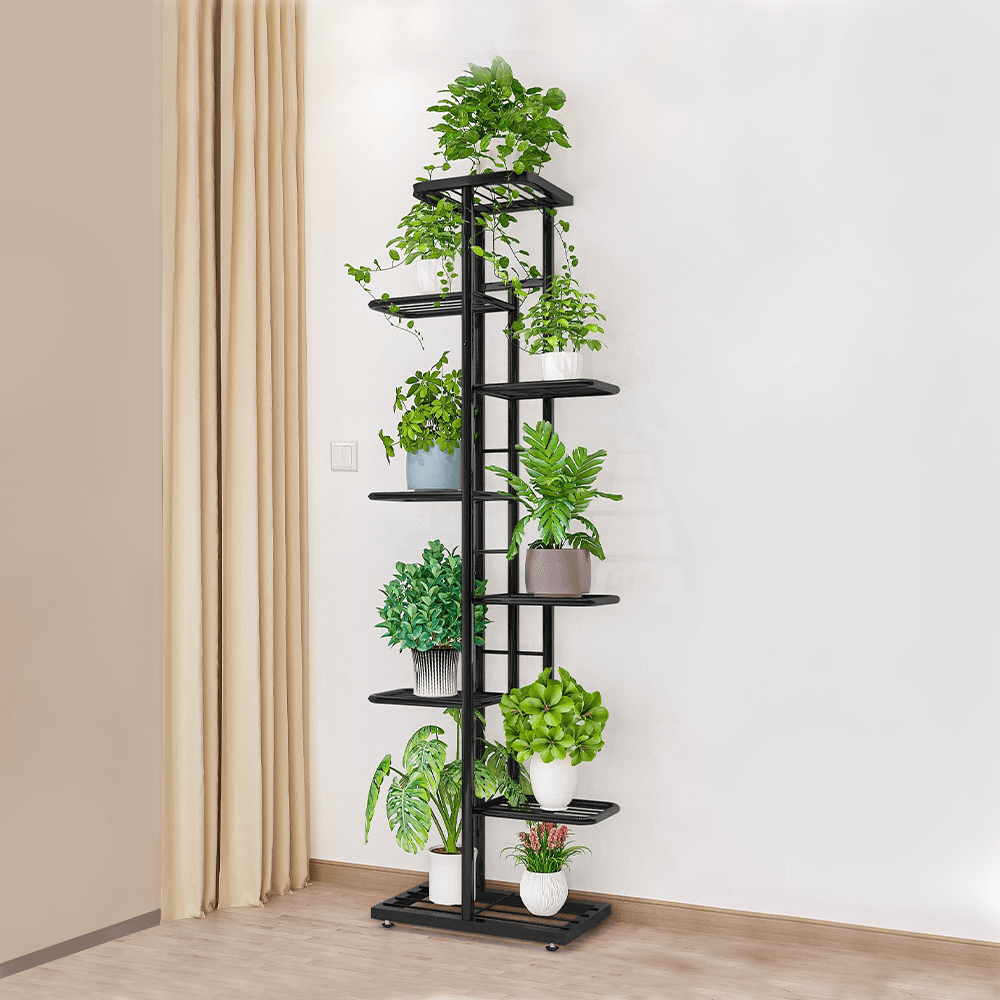 Suport pentru flori din metal, gri inchis, BAMIR TIP 4 — imaginea 2