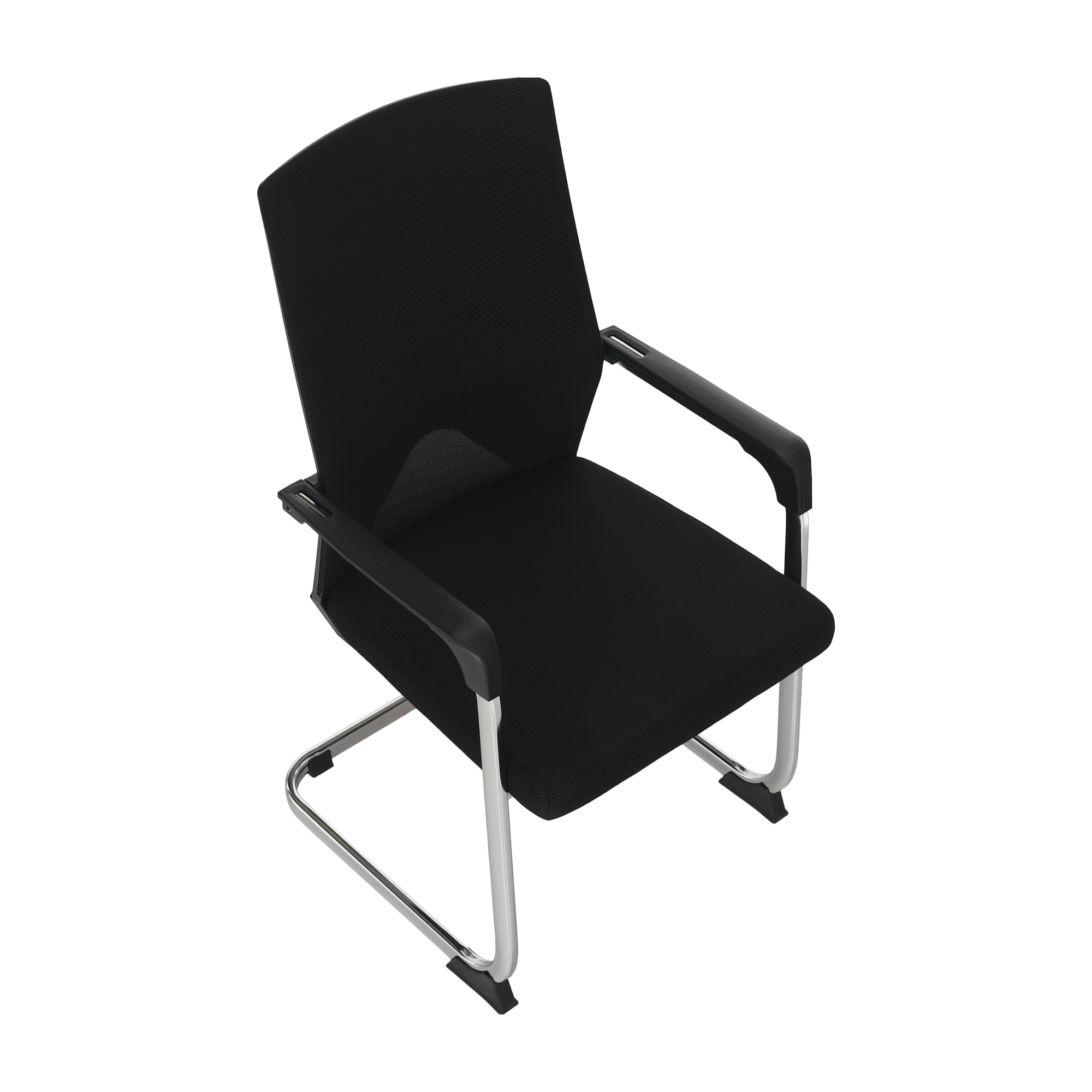 Scaun de conferinta, negru, RAVIL — imaginea 7
