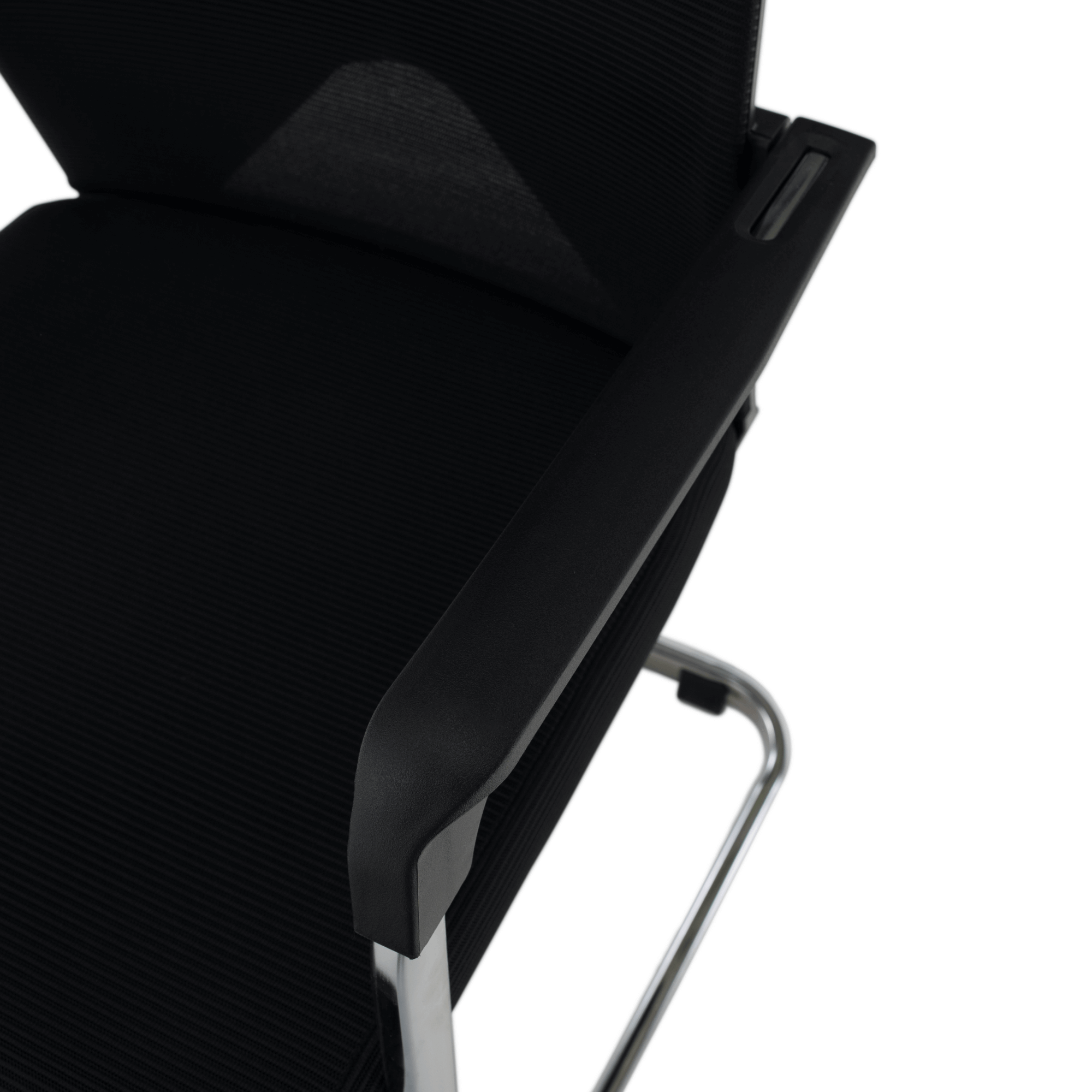 Scaun de conferinta, negru, RAVIL — imaginea 11