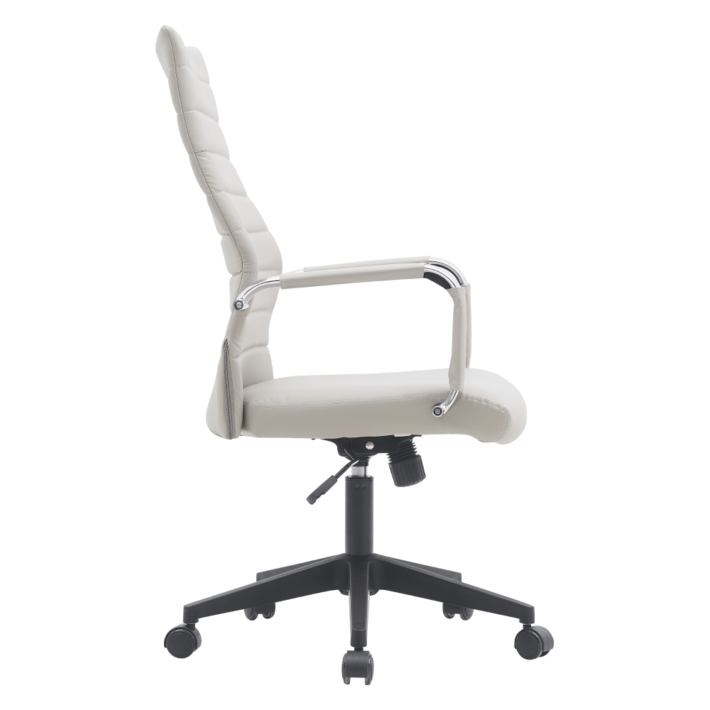 Scaun de birou, gri maroniu Taupe/negru, DRUGOS NEW — imaginea 4