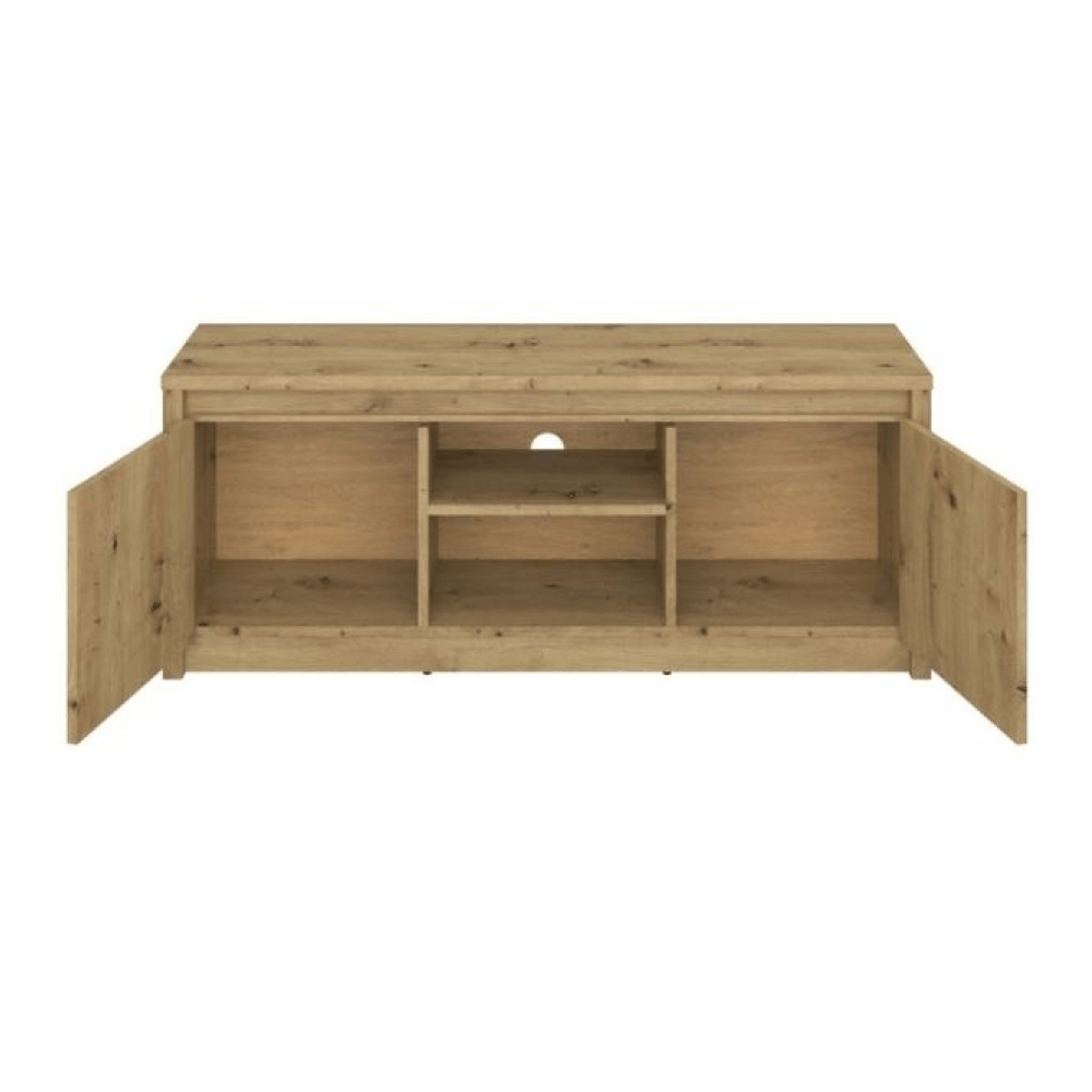 Masa TV 2D/125, stejar Artisan, AIRON — imaginea 4