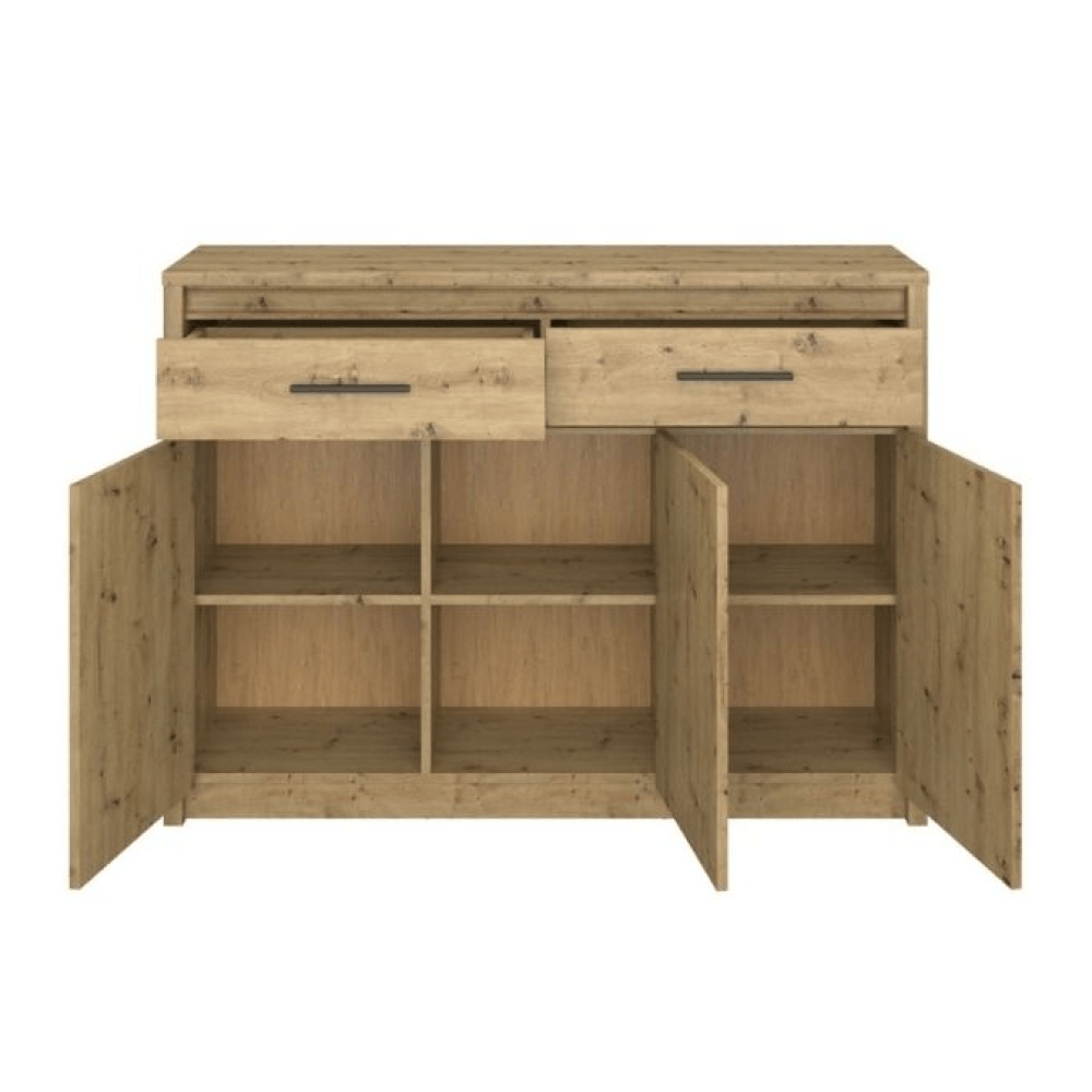 Comoda 3D2S, stejar Artisan, AIRON — imaginea 4